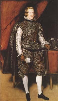 Diego Velazquez Portrait of Philip IV of Spain in Brown and Silver (mk08) Germany oil painting art